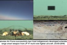Photo of Another Achievement of PAF: ‘TEST FIRES INDIGENOUSLY DEVELOPED EXTENDED RANGE SMART WEAPON FROM JF-17 THUNDER AIRCRAFT’