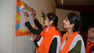Photo of Pakistan Girl Guides Association with 16 days of activism against gender based violence