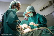 Photo of Afghan refugee Dr. Saleema Rehman is a frontline warrior in the COVID-19 battle in Pakistan
