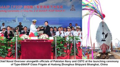 Photo of Launching of Type-054 Class Frigate will open new chapter in Pakistan-China defense relationship.