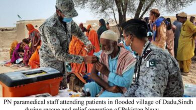 Photo of Pakistan Navy Assisting Civil Administration in Relief Operation in Sindh
