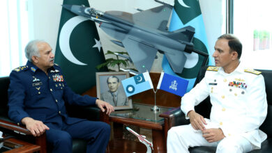 Photo of Newly appointed Naval Chief Visited Air Headquarters