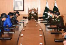 Photo of COAS met a group of mountaineers recently visited K2 of International Winter