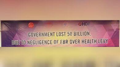 Photo of Lack of Implementation of health levy bill by FBR costs the Government a loss of 50 billion in a year