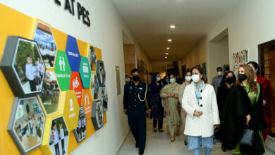 Photo of FIRST LADY INAUGURATES PAFWA EDUCATIONAL SYSTEM (PES) PRIMARY SCHOOL AT PAF COMPLEX, ISLAMABAD