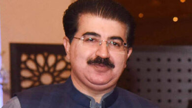 Photo of Chairman Senate Sanjrani met Speaker of Iranian Consultative Assembly Bagher