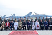 Photo of Imran Khan attended J-10C induction ceremony of PAF