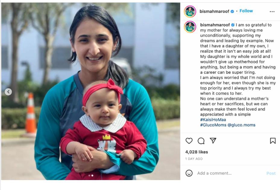 Bismah changes as mother and cricketer – Glory Magazine