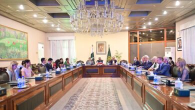 Photo of Foreign Secretary briefed to heads of the resident OIC, P5 and EU Missions on Indian illegal acts of August 5th, 2029