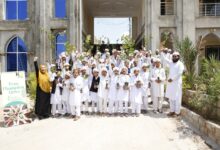 Photo of Human Resource Development Network organized “Plant for Pakistan” campaign along with Madarsa’s students