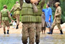 Photo of Forces busy dispatches food in flood hit areas