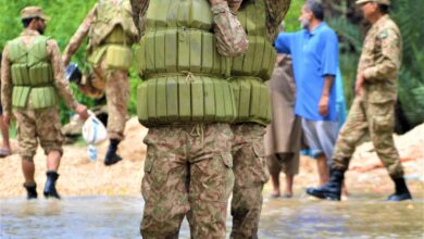 Photo of Forces busy dispatches food in flood hit areas