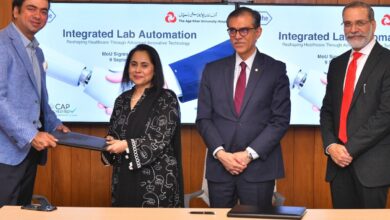 Photo of Aga Khan University’s Signs MoU with Roche & Sysmex for Automated Laboratory System