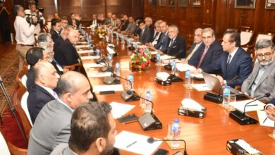 Photo of Bank’s Presidents and CEOs assured FM fo their full support for growth and prosperity