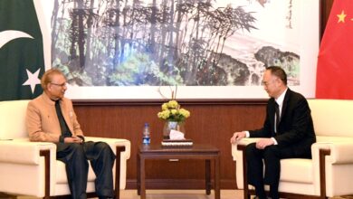 Photo of President Arif Alvi condoles the passing of former Chinese President Jiang Zemin