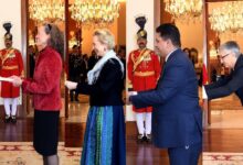 Photo of Envoys of Canada, Austria, Syria, Serbia & Slovak Republic present credentials to the President