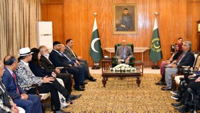 Photo of President urges expatriates to uplift areas of their origin, highlight Kashmir issue