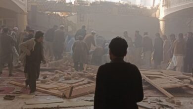 Photo of Blast in mosque in Peshawar left 100 injured