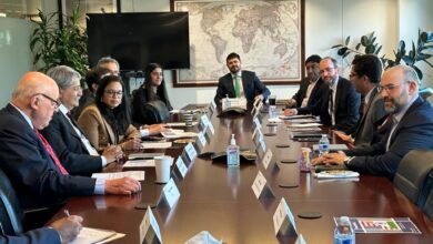 Photo of Naveed Qamar visits U.S. think tank Atlantic Council