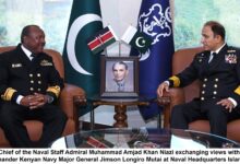 Photo of Commander of the Kenyan Navy met Naval Chief