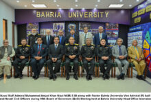 Photo of Naval Chief Chaired 49th BoG of Bahria University