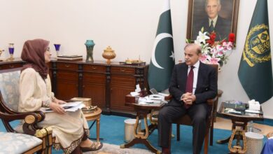 Photo of Dr. Fowzia Siddiqui, Dr Aafia Siddiqui’s Sister, meets the Prime Minister