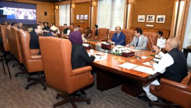 Photo of President for developing curriculum for differently-abled students
