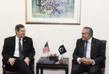 Photo of Dar Apprises country’s Economy Situation to Charge’d Affaires of Embassy USA