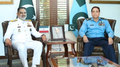 Photo of Rear Admiral Shahram of Iran Navy appreciated Pakistan’s continuous efforts for regional stability