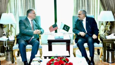 Photo of US Ambassador Blome Meets with Finance Minister Ishaq Dar and Discuss Economy and IMF Agreement