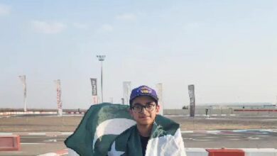 Photo of Youngest Pakistani Abdullah Represents country in Rotax Max Challenge UAE.