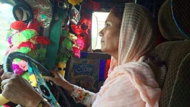 Photo of Meet “Shamim Bhai” Pakistan’s First Female Professional Truck Driver