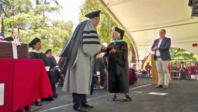 Photo of 105-year-old Stanford University Graduate Receives Her Master’s Degree