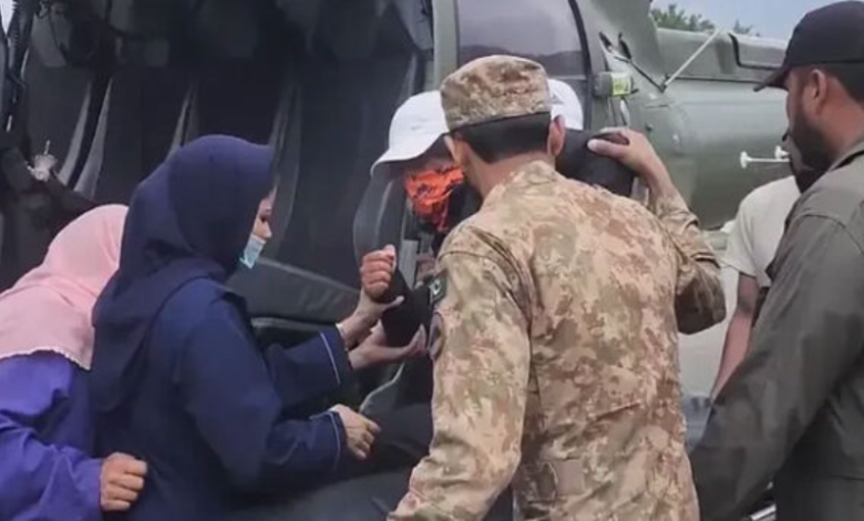 Mountaineer Samina Baig is Rescued From K2 Base Camp by the Pakistan Army