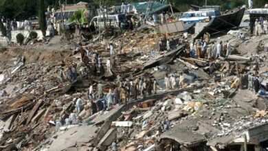 Photo of October 8, 2005: Oh, That Day of Calamity