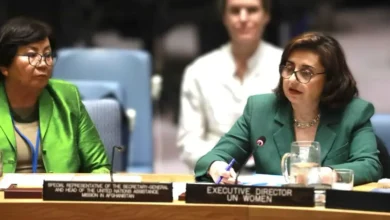 Photo of Sima Bahous Urges UN Action to Protect Afghan Women’s Rights at Security Council