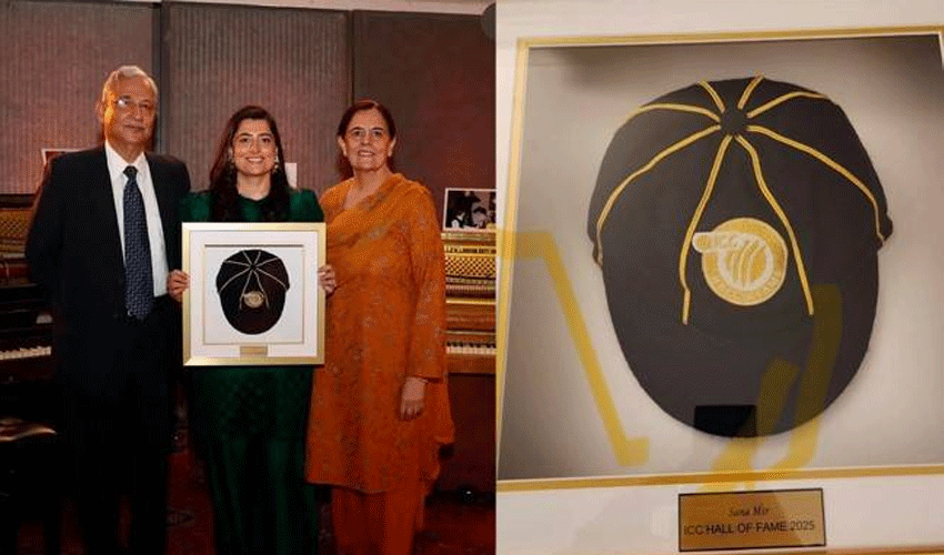 Photo of Sana Mir Makes History: First Pakistani Woman Inducted into ICC Hall of Fame