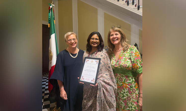Bangladesh Envoy Wins Women in Diplomacy Award