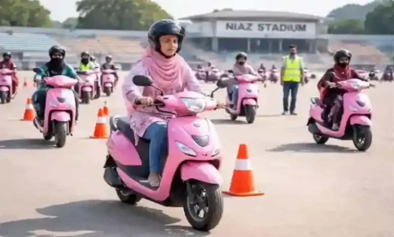 Sindh Launches Scooter Training Program for Women
