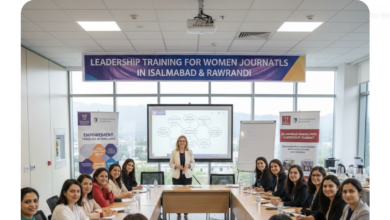 Photo of Leadership Training for Women Journalists in Islamabad & Rawalpindi